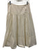 Maeve Size 8 Cream White Cotton High Rise Button Front Maxi Wrap Skirt Cream White / 8