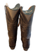 Tecovas Shoe Size 8.5 Brown Leather Cowboy Boot Pointed Toe Mid Heel Boots Brown / 8.5