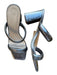 Shu Shop Shoe Size 8.5 Bronze Double Band Block Heel Open Toe Sqaure Toe Heels Bronze / 8.5