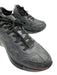 Gucci Shoe Size 12 Box Incl Black & Gray Leather Monogram Men's Shoes Black & Gray / 12
