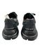 Gucci Shoe Size 12 Box Incl Black & Gray Leather Monogram Men's Shoes Black & Gray / 12