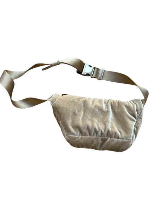 Caraa Tan & Gold Velvet Outer Pocket Bum Bag Bag Tan & Gold / S