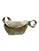 Caraa Tan & Gold Velvet Outer Pocket Bum Bag Bag Tan & Gold / S
