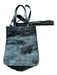 Lululemon Black & Gray Vegan Leather Camo Canvas Crossbody Strap Men's Bag Black & Gray