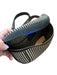 Rothy's Tan & black Recycled Plastic Zip Close Striped Crossbody Bag Tan & black / S