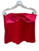 Tuckernuck Size S Red & Pink Polyester Strapless Back Bow Built In Bra Top Red & Pink / S