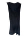 Nicole Miller Size 2 Black Strapless Boning Side Zip Back Buttons Gown Black / 2