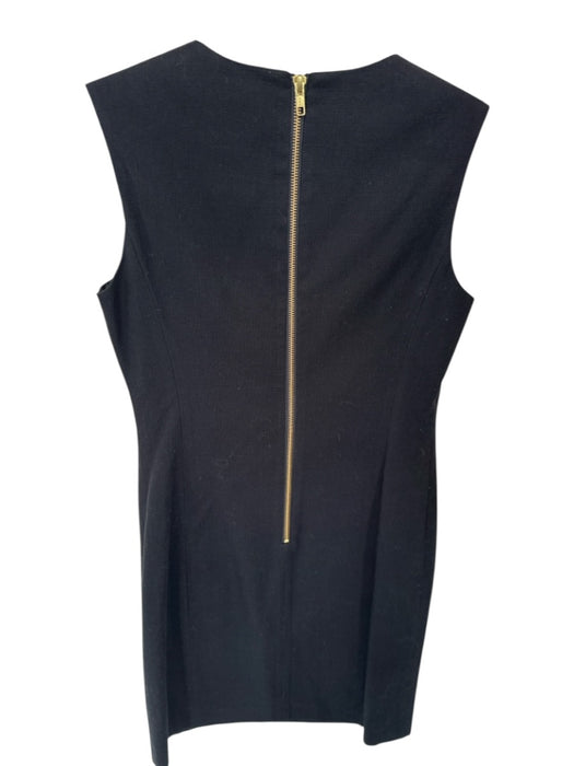 Tabitha Size 2 Black & Teal Cotton Sleeveless Embroidered Floral Western Dress Black & Teal / 2