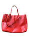 Kate Spade Tomato Red Leather Zip Close Top Handles Bag Tomato Red / M