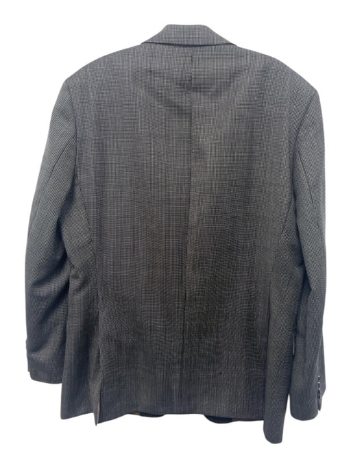 Boss Black & White Viscose All Over Print 2 Button Men's Blazer Black & White / 40R