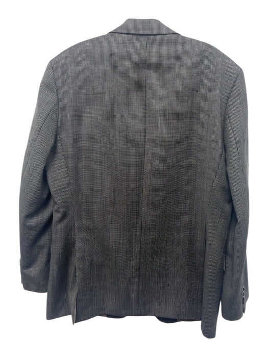 Boss Black & White Viscose All Over Print 2 Button Men's Blazer Black & White / 40R