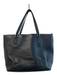 Tory Burch Black Leather 2 Handles Gold Hardware Tassel Bag Black / M