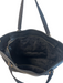 Tory Burch Black Leather 2 Handles Gold Hardware Tassel Bag Black / M