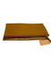 Clare V Mustard Yellow Leather Solid Zip Close Flap Clutch Mustard Yellow
