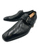 Prada Shoe Size 10 AS IS Black Leather Solid Buckle Detail Men's Shoes Black / 10