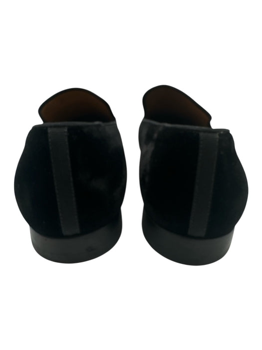 Christian Louboutin Shoe Size 45 AS IS Black Suede Solid Loafer Men's Shoes Black / 45