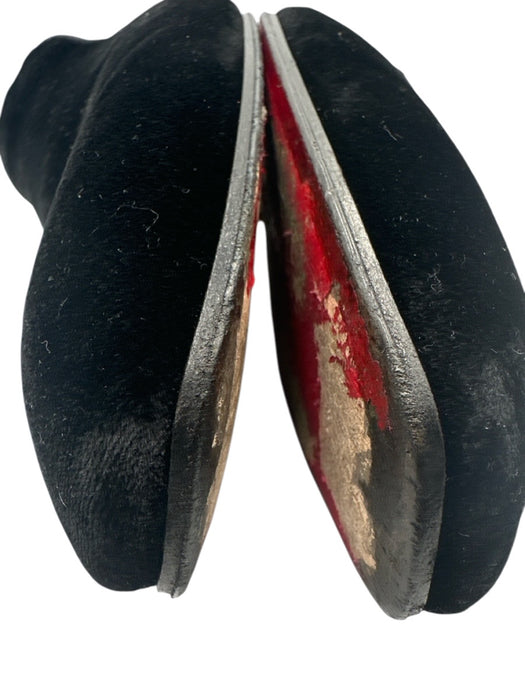 Christian Louboutin Shoe Size 45 AS IS Black Suede Solid Loafer Men's Shoes Black / 45