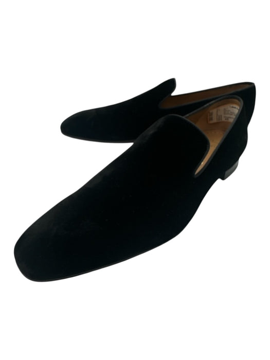 Christian Louboutin Shoe Size 45 AS IS Black Suede Solid Loafer Men's Shoes Black / 45