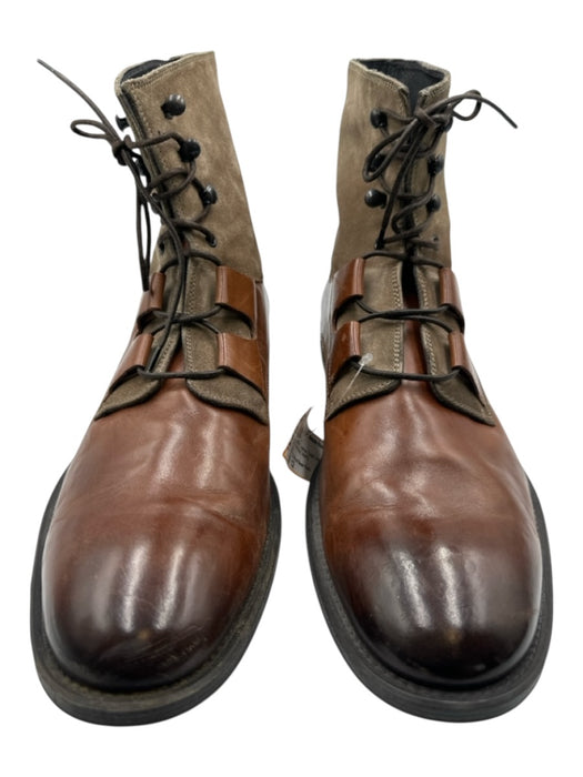 To Boot New York Shoe Size 12 Brown Leather Solid High Top Men's Shoes Brown / 12