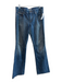 Joes Size 30 Medium Wash Cotton Mid Rise Zip Fly 5 Pocket Wide Leg Jeans Medium Wash / 30