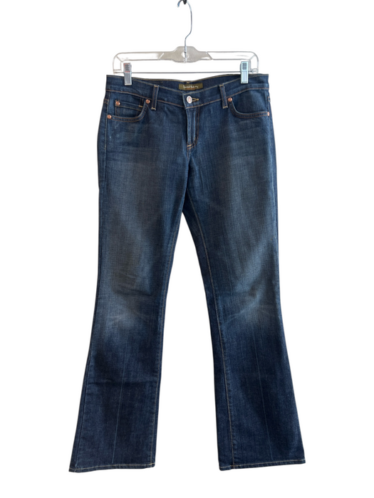 David Kahn Size 28 Medium Wash Cotton Blend Low Rise Zip Fly 5 Pocket Jeans Medium Wash / 28