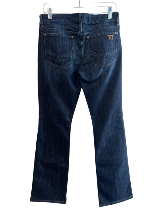 Joes Size 30 Dark Wash Cotton Blend Low Rise Zip Fly Wide Leg 5 Pocket Jeans Dark Wash / 30