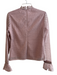 Rachel Parcell Size S Purple Polyester Back Zip Long Sleeve cutout accents Top Purple / S
