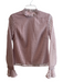 Rachel Parcell Size S Purple Polyester Back Zip Long Sleeve cutout accents Top Purple / S