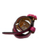 Versace Hot pink Leather Medusa Peg Buckle Belts Hot pink / 32