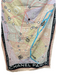 Chanel Pink Blue & Multi No Fabric Tag Logo Road Map print Scarf scarf Pink Blue & Multi / L