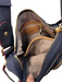 MZ Wallace Navy Nylon Gold hardware Shoulder & Crossbody Straps Zippers Bag Navy / Small