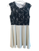 Mark & James Badgley Mischka Size 12 Black Polyester Lace Boning A line Dress Black / 12