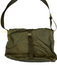 Gucci Black Nylon Adjustable Strap Click Closure Strap Flap Bag Black / Vintage