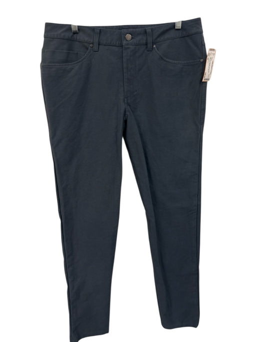 Lululemon Size 34 Blue Polyester Blend Solid Athleisure Men's Pants Blue / 34