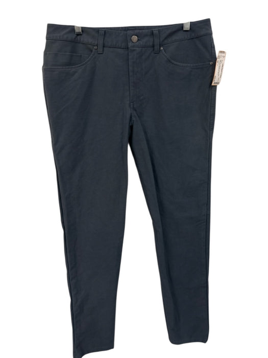 Lululemon Size 34 Blue Polyester Blend Solid Athleisure Men's Pants Blue / 34
