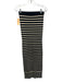 J Crew Size XS Black & White Viscose Blend Elastic Striped Stretch Knit Dress Black & White / XS