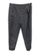 Athleta Size 4/P Slate Gray Nylon & Spandex Drawstring Waist Zip Pocket Pants Slate Gray / 4/P