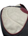 Celine Red, White, Brown Leather Lace Up Magnetic Flap Shoulder Hobo Bag Red, White, Brown / XS