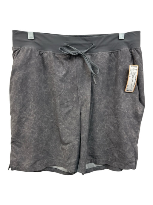 Lululemon Size Est M Gray Synthetic Marble Athleisure Men's Shorts Gray / Est M