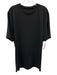 Lululemon Size Est XL Black Synthetic Striped Athletic T Shirt Short Sleeve Black / Est XL
