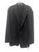 Boss Gray Wool Solid 2 Button Men's Blazer Gray / 44r