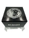 Versus Versace Rose GOld Metal Jeweled Chain Circular Watchband Rose Gold