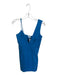 Superdown Size S Electric Blue Triangle Mini One Shoulder Pleat Dress Electric Blue / S