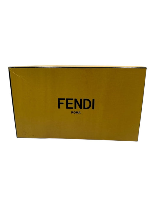 Fendi Gray & Gold Acetate Logo Monogram Aviator Sunglasses Gray & Gold