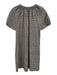 Abbey Glass Size XS Black & White Cotton & Nylon Houndstooth Side Pockets Dress Black & White / XS