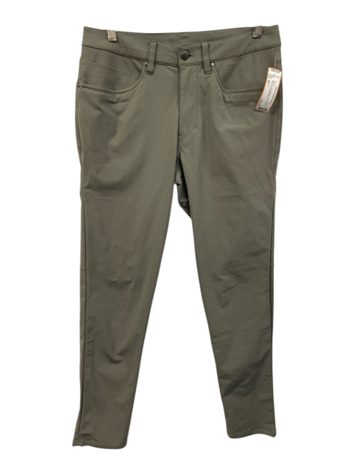 Lululemon Size 30 Dark Tan Synthetic Solid Athletic Khakis Men's Pants Dark Tan / 30