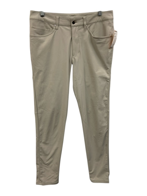 Lululemon Size 30 Beige Synthetic Solid Athletic Khakis Men's Pants Beige / 30
