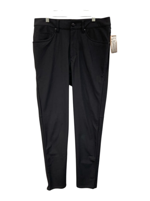 Lululemon Size 30 Black Synthetic Solid Athletic Khakis Men's Pants Black / 30