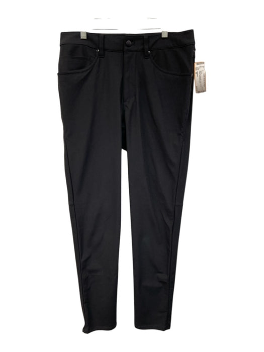 Lululemon Size 30 Black Synthetic Solid Athletic Khakis Men's Pants Black / 30
