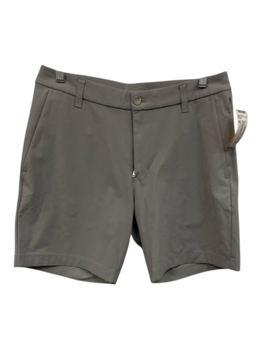 Lululemon Size 30 Gray Synthetic Solid Athletic Khakis Men's Shorts Gray / 30